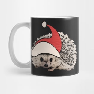Hedgehog Christmas Santa Elf Vintage Novelty Gift Mug